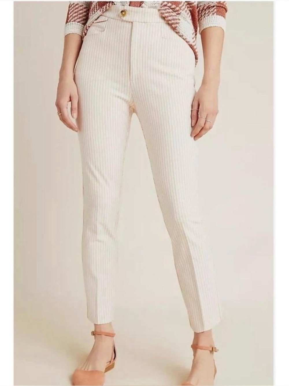 Anthropologie The Essential Slim Trousers
